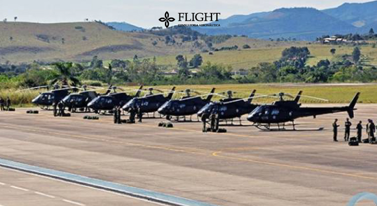 Foto do Aeródromo Militar da Base de Aviação do Taubaté. Fonte: Portal Agora Vale